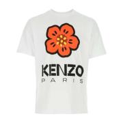 Kenzo Klassisk Vit Bomull T-shirt White, Herr