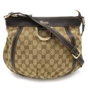 Gucci Vintage Pre-owned Canvas gucci-vskor Brown, Dam