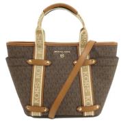 Michael Kors Pre-owned Pre-owned Plast handvskor Brown, Dam