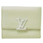 Louis Vuitton Vintage Pre-owned Laeder plnbcker Beige, Dam