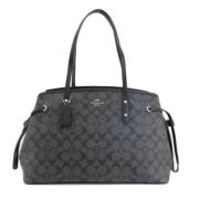 Coach Pre-owned Pre-owned Plast totevskor Black, Dam