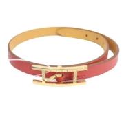 Hermès Vintage Pre-owned Tyg hermes-smycken Red, Dam