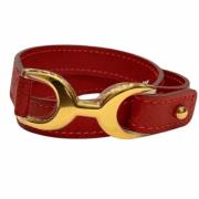 Hermès Vintage Pre-owned Tyg hermes-smycken Red, Dam