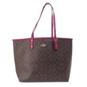 Coach Pre-owned Pre-owned Plast totevskor Brown, Dam