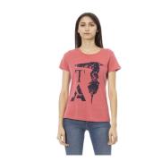 Trussardi T-Shirts Pink, Dam