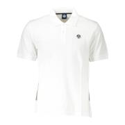 North Sails Vit Kortärmad Polo Shirt White, Herr