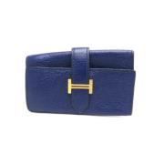 Hermès Vintage Pre-owned Laeder hem-och-kontorstillbehr Blue, Dam