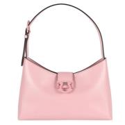 Salvatore Ferragamo Pre-owned Pre-owned Laeder axelremsvskor Pink, Dam