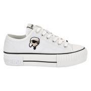 Karl Lagerfeld Max NFT Campus Sneakers White, Dam
