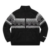 Supreme Begränsad upplaga Windstopper Zip Up Sweater Black, Herr