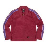 Supreme Begränsad upplaga Stripe Eisenhower Jacka Maroon Brown, Herr