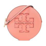 Tory Burch Rosa Läder Plånbok med Handledsrem Pink, Dam