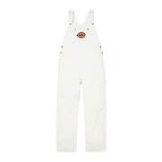 Supreme Begränsad upplaga Corduroy Overalls Vit White, Herr