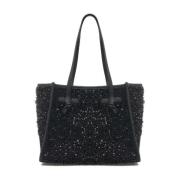 Gianni Chiarini Svart Shopper Väska Aw24 Black, Dam