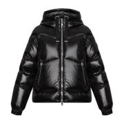 Woolrich Dunjacka med huva Black, Dam