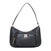 Dkny Stiliga svarta väskor Black, Dam