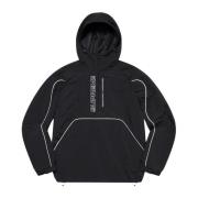 Supreme Begränsad upplaga Vattenavvisande Half Zip Pullover Black, Her...