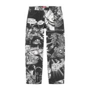 Supreme Begränsad upplaga The Crow Regular Jean Multicolor, Herr