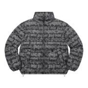 Supreme Begränsad upplaga Denim Puffer Jacket Svart Black, Herr