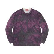 Supreme Begränsad upplaga The Crow Sweater Lila Purple, Herr