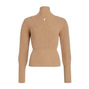 Patou Snygg Sweater Kollektion Brown, Dam