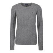 Ralph Lauren Grå Heather Juliana Sweater Gray, Dam