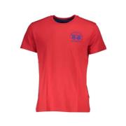 La Martina Elegant Rosa T-shirt Red, Herr