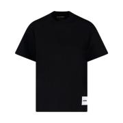 Jil Sander Svarta T-shirts och Polos Black, Dam