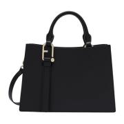 Furla Nuvola Tote Väska Black, Dam