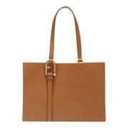 Furla Nuvola Tote Väska Brown, Dam