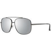 Guess Gunmetal Herr Solglasögon Silver Spegel Gray, Herr