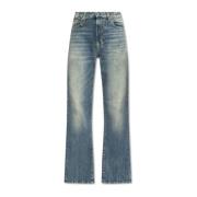 R13 Vintage Effekt Jeans Blue, Dam