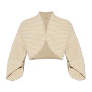 Cult Gaia Cardigan Galina Beige, Dam