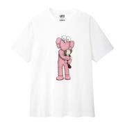 Kaws Rosa BFF Tee Limited Edition White, Herr