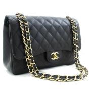 Chanel Vintage Pre-owned Laeder chanel-vskor Black, Dam