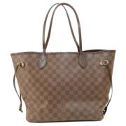 Louis Vuitton Vintage Pre-owned Canvas axelremsvskor Brown, Dam