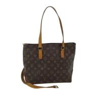 Louis Vuitton Vintage Pre-owned Canvas totevskor Brown, Dam