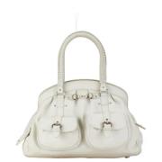 Dior Vintage Pre-owned Laeder dior-vskor White, Dam