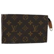 Louis Vuitton Vintage Pre-owned Canvas necessrer Brown, Dam