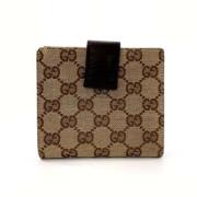 Gucci Vintage Pre-owned Canvas plnbcker Brown, Dam