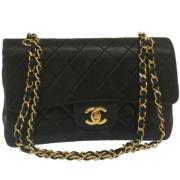 Chanel Vintage Pre-owned Laeder chanel-vskor Black, Dam