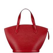 Louis Vuitton Vintage Pre-owned Laeder louis-vuitton-vskor Red, Dam