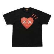 Kaws Begränsad upplaga Human Made Tee Svart Black, Herr