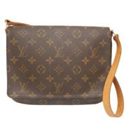 Louis Vuitton Vintage Pre-owned Canvas louis-vuitton-vskor Brown, Dam