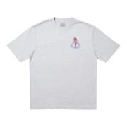 Palace Begränsad upplaga Grå Marl T-shirt Gray, Herr