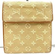 Louis Vuitton Vintage Pre-owned Canvas plnbcker Beige, Dam