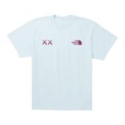 Kaws Begränsad upplaga Tee Ljusblå/Lila Blue, Herr