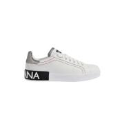 Dolce & Gabbana Laeder sneakers White, Dam