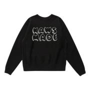 Kaws Begränsad upplaga Human Made Sweatshirt Svart Black, Herr