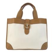 Anya Hindmarch Pre-owned Pre-owned Canvas totevskor Brown, Dam